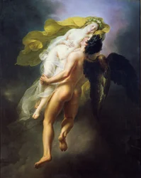 Bóreas raptando a Oritía, 1822